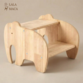 Banquito de Madera -estilo Montessori