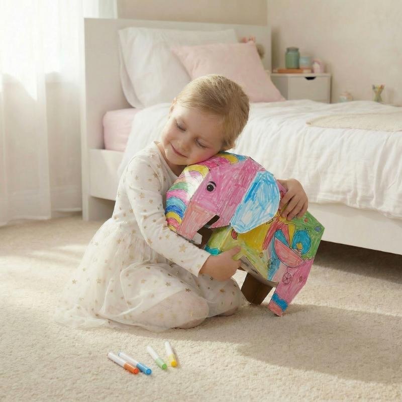 Elefante de carton